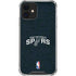 NBA San Antonio Spurs Distressed iPhone 12 Mini Clear Case