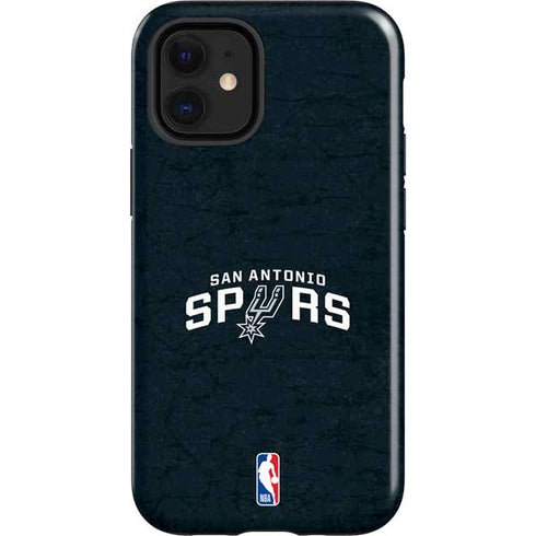 NBA San Antonio Spurs Distressed iPhone 12 Mini Impact Case