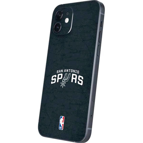 NBA San Antonio Spurs Distressed iPhone 12 Mini Skin