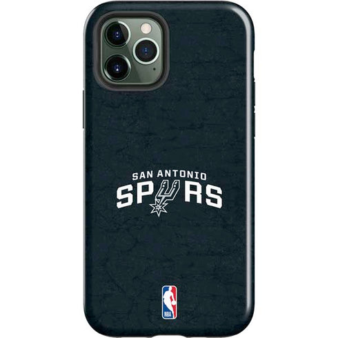 NBA San Antonio Spurs Distressed iPhone 12 Pro Impact Case