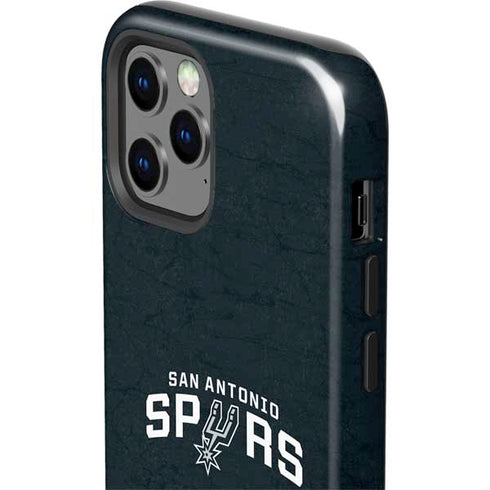 NBA San Antonio Spurs Distressed iPhone 12 Pro Impact Case