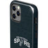 NBA San Antonio Spurs Distressed iPhone 12 Pro Impact Case