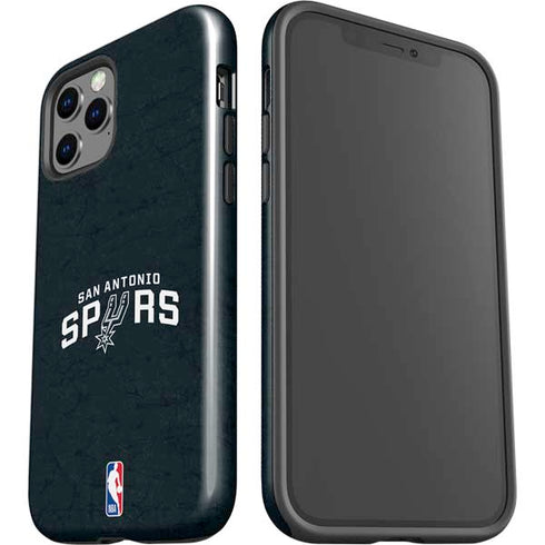 NBA San Antonio Spurs Distressed iPhone 12 Pro Impact Case