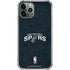 NBA San Antonio Spurs Distressed iPhone 12 Pro Max Clear Case