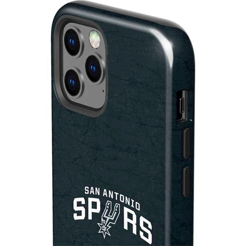 NBA San Antonio Spurs Distressed iPhone 12 Pro Max Impact Case