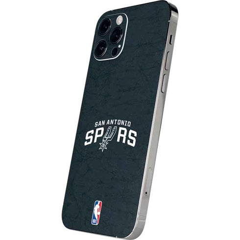 NBA San Antonio Spurs Distressed iPhone 12 Pro Skin