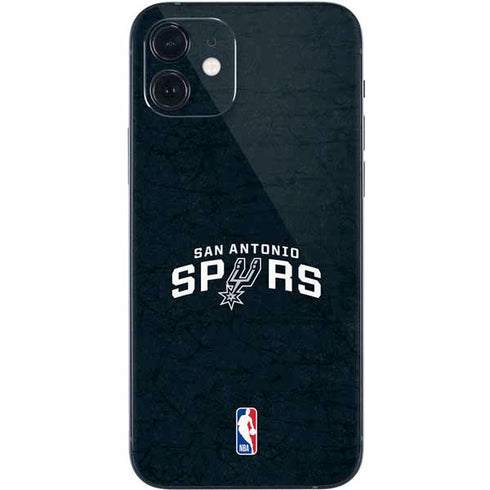 NBA San Antonio Spurs Distressed iPhone 12 Skin