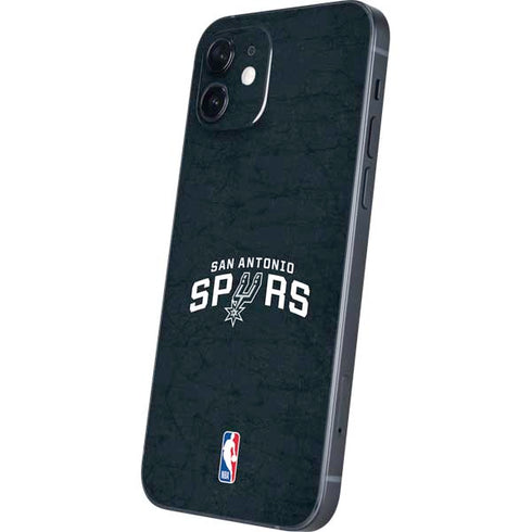 NBA San Antonio Spurs Distressed iPhone 12 Skin