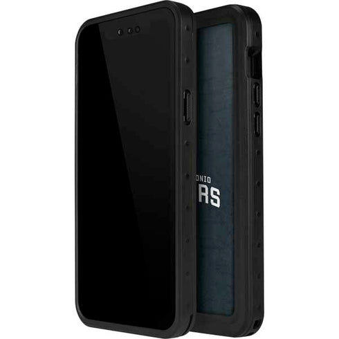 NBA San Antonio Spurs Distressed iPhone 12 Waterproof Case