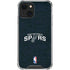 NBA San Antonio Spurs Distressed iPhone 13 Clear Case