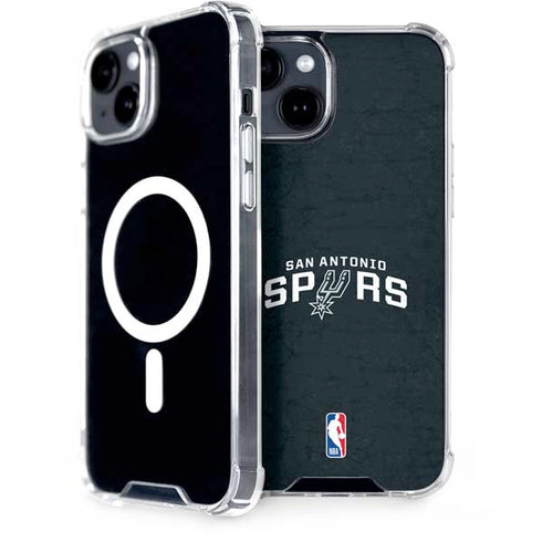 NBA San Antonio Spurs Distressed iPhone 13 MagSafe Case