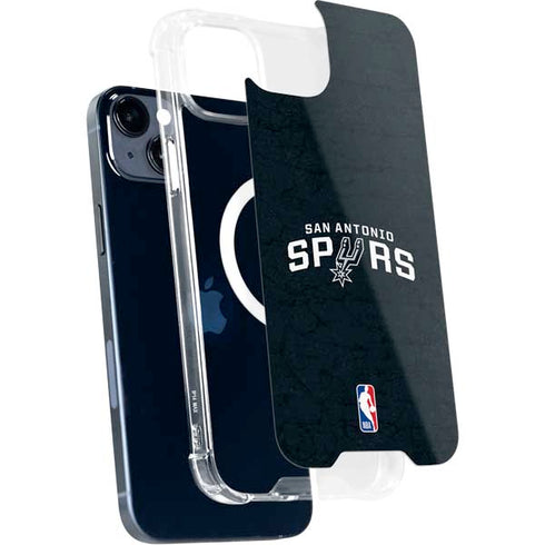 NBA San Antonio Spurs Distressed iPhone 13 MagSafe Case