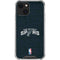 NBA San Antonio Spurs Distressed iPhone 13 Mini Clear Case
