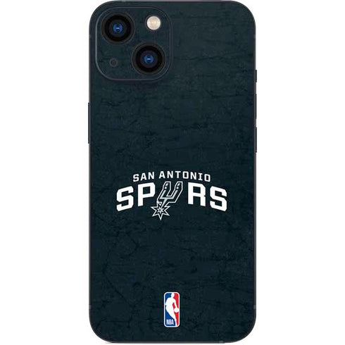 NBA San Antonio Spurs Distressed iPhone 13 Mini Skin