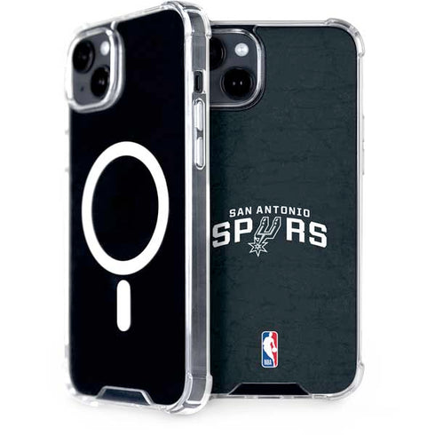 NBA San Antonio Spurs Distressed iPhone 14 MagSafe Case