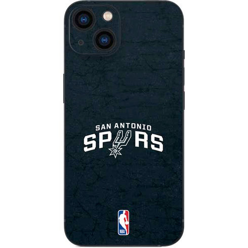 NBA San Antonio Spurs Distressed iPhone 14 Plus Skin