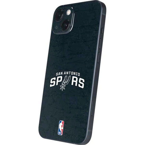 NBA San Antonio Spurs Distressed iPhone 14 Plus Skin