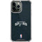 NBA San Antonio Spurs Distressed iPhone 14 Pro Max Clear Case