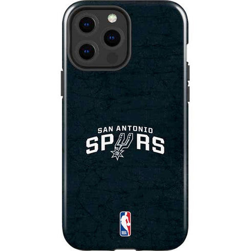 NBA San Antonio Spurs Distressed iPhone 14 Pro Max Impact Case
