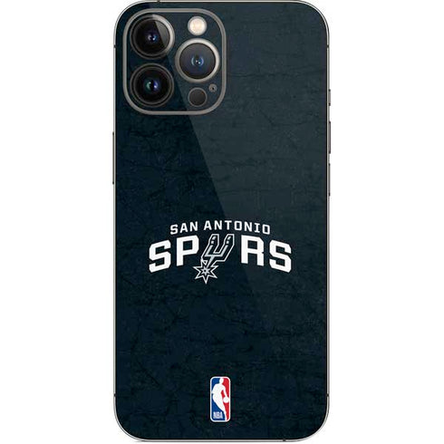 NBA San Antonio Spurs Distressed iPhone 14 Pro Max Skin