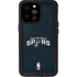 NBA San Antonio Spurs Distressed iPhone 14 Pro Max Waterproof Case