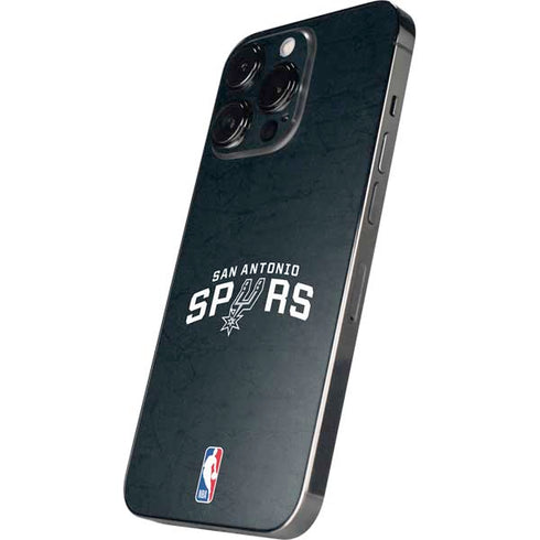 NBA San Antonio Spurs Distressed iPhone 14 Pro Skin