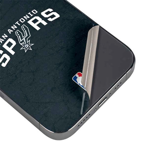 NBA San Antonio Spurs Distressed iPhone 14 Pro Skin