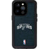 NBA San Antonio Spurs Distressed iPhone 14 Pro Waterproof Case