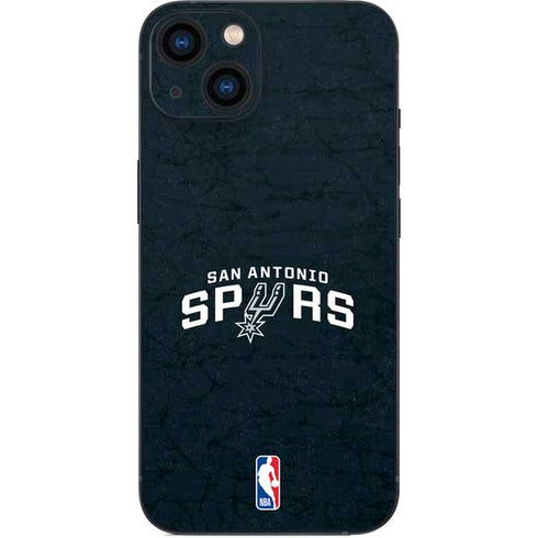 NBA San Antonio Spurs Distressed iPhone Skins