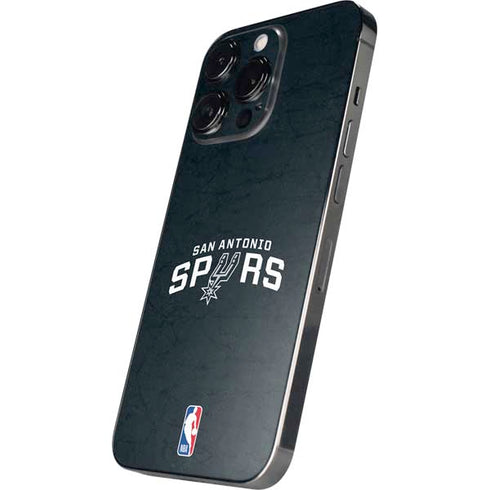 NBA San Antonio Spurs Distressed iPhone 15 Pro Skin