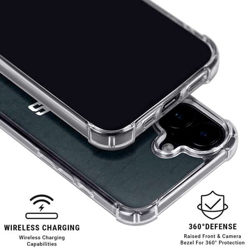 NBA San Antonio Spurs Distressed iPhone 16 Clear Case