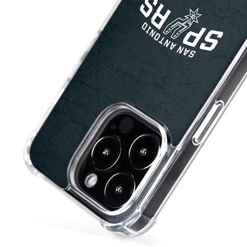 NBA San Antonio Spurs Distressed iPhone 16 Pro Max MagSafe Case