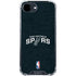 NBA San Antonio Spurs Distressed iPhone 16e Clear Case