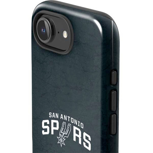 NBA San Antonio Spurs Distressed iPhone 16e Impact Case
