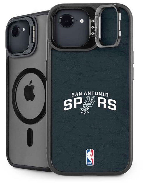 NBA San Antonio Spurs Distressed iPhone 16e Kickstand Case