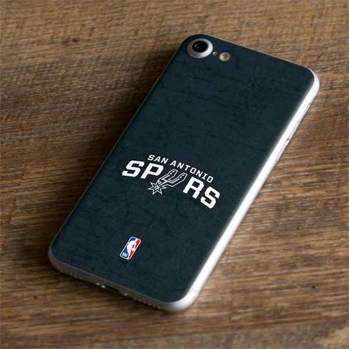 NBA San Antonio Spurs Distressed iPhone 8 Skin