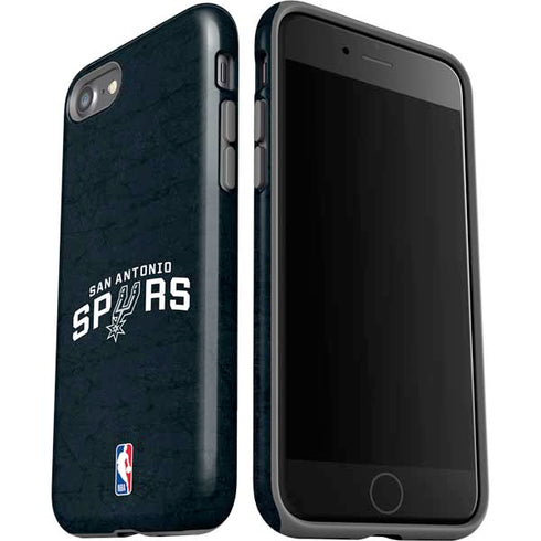 NBA San Antonio Spurs Distressed iPhone SE (2nd & 3rd Gen) Pro Case