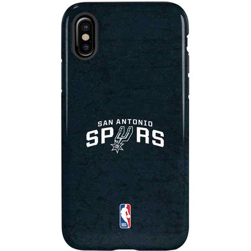 NBA San Antonio Spurs Distressed iPhone X Pro Case