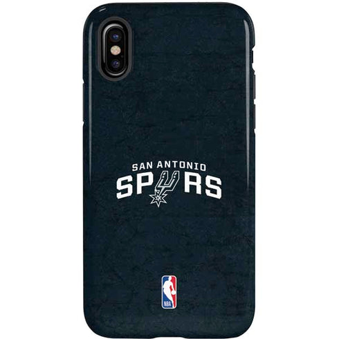 NBA San Antonio Spurs Distressed iPhone XS Pro Case