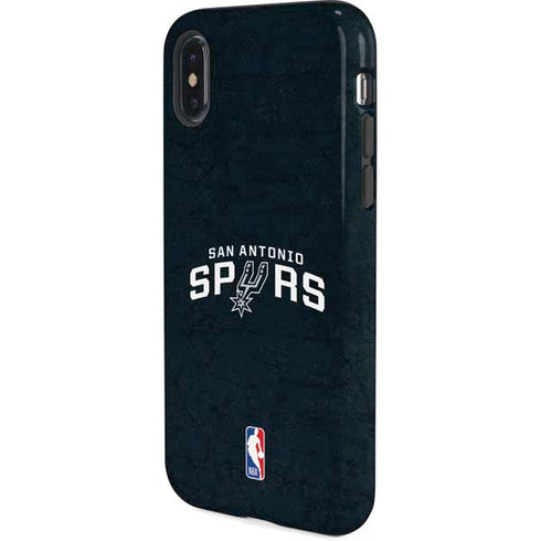 NBA San Antonio Spurs Distressed iPhone XS Pro Case