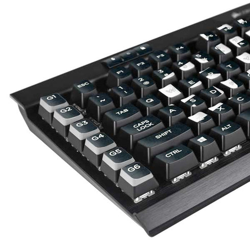 NBA San Antonio Spurs Distressed K95 RGB PLATINUM Mechanical Gaming Keyboard Skin