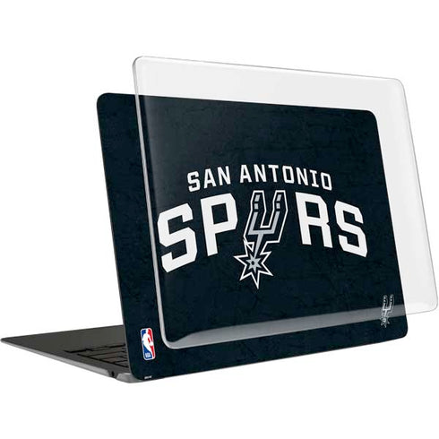 NBA San Antonio Spurs Distressed MacBook Air 13in (2020) Case plus Skin