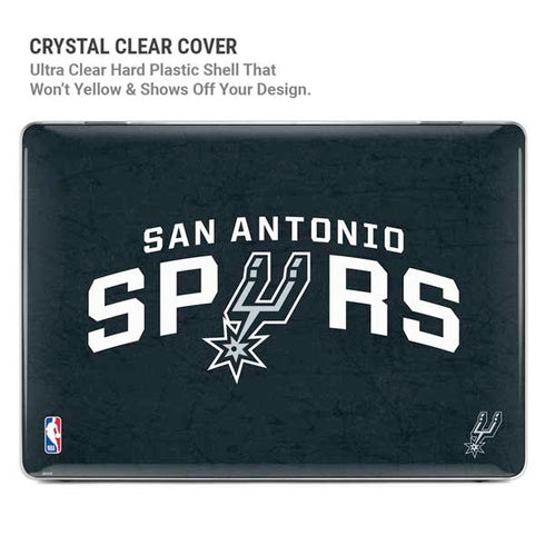 NBA San Antonio Spurs Distressed MacBook Air 15in (2023-2025) Case plus Skin
