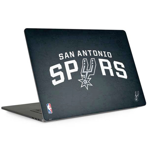 NBA San Antonio Spurs Distressed Apple MacBook Pro 15-inch Skin