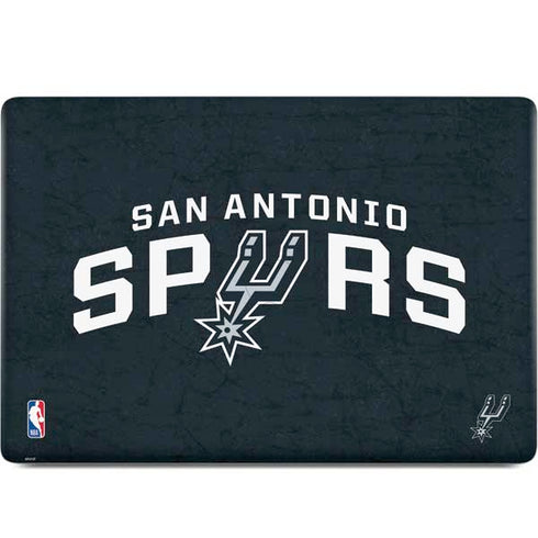 NBA San Antonio Spurs Distressed MacBook Skins