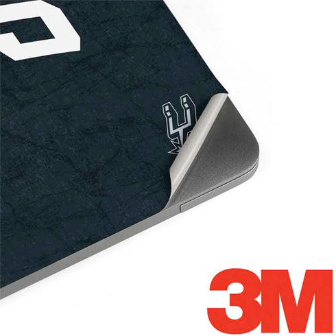NBA San Antonio Spurs Distressed MacBook Skins