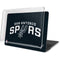 NBA San Antonio Spurs Distressed MacBook Pro 15in (2016-19) Case plus Skin