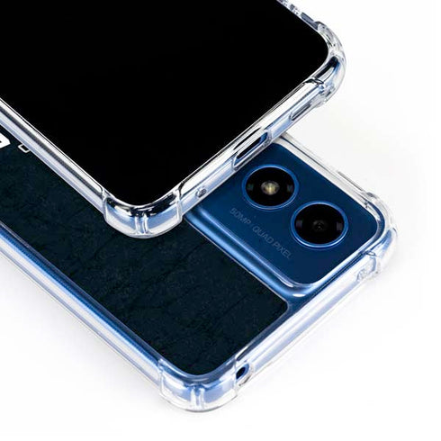 NBA San Antonio Spurs Distressed Moto G 5G (2024) Clear Case