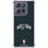 NBA San Antonio Spurs Distressed Moto G Play 5G (2025) Clear Case