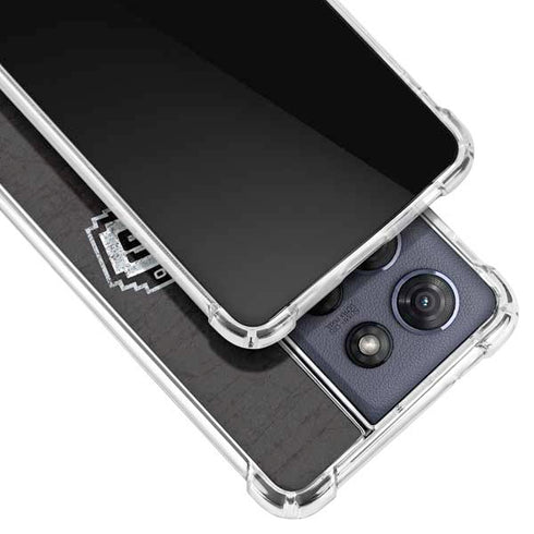 NBA San Antonio Spurs Distressed Moto G Stylus 5G (2025) Clear Case